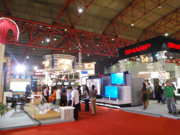 Fig.2 JICA participated alongside various Japanese institutions and companies