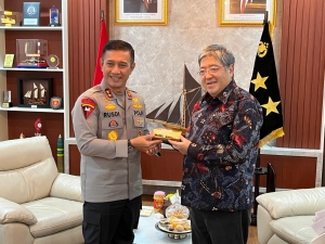 Kunjungan kehormatan kepada Kepala Kepolisian Sulawesi Selatan, Irjen Pol. Rusdi Hartono 