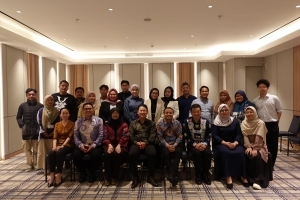 Acara penyambutan peserta 