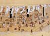 suasana toko serba ada Matsuzakaya pada tahun 1768