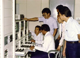 On site training to operate the studio cameras (MMTC)